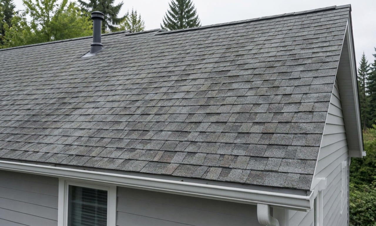 Roofs & algae — after
